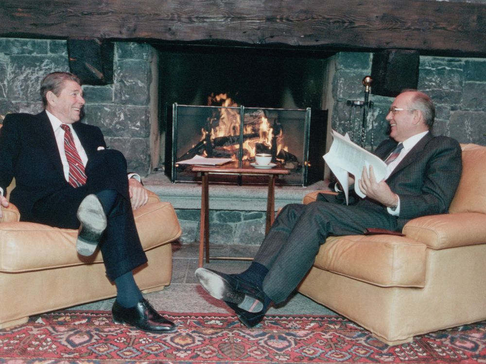 reagan and gorbachev