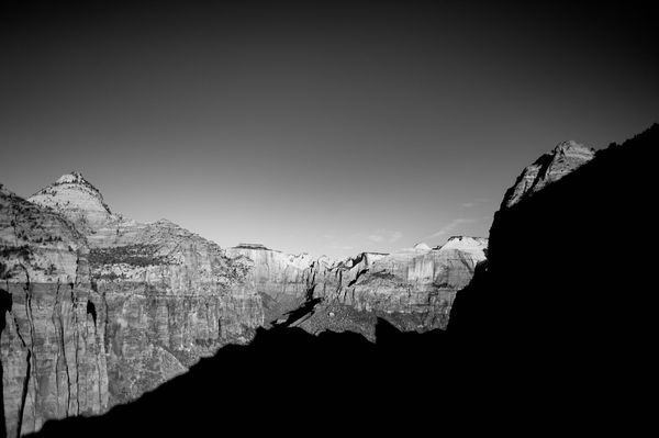 View of Zion National Park from the Canyon Overlook Trail thumbnail