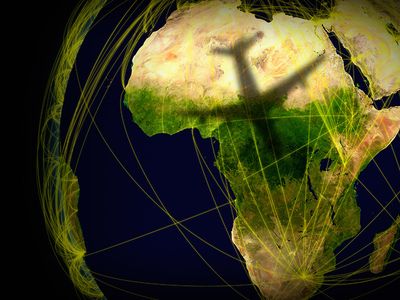 Missing Jet Airliner Africa