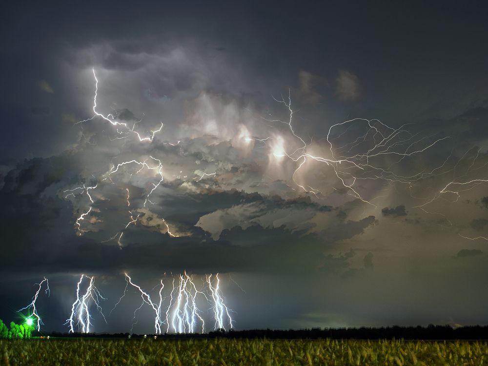 Supercell Lightning Stack | Smithsonian Photo Contest | Smithsonian ...