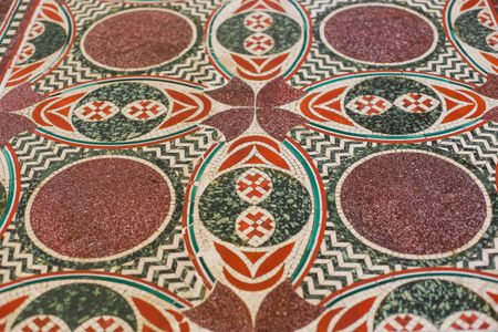 Art dealer Helen Fioratti and her husband, Nereo, purchased the mosaic from an aristocratic Italian family in the 1960s and used it as a coffee table in their Manhattan apartment for some 45 years.