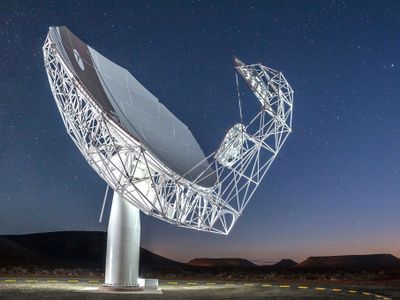 The MeerKAT radio telescope, part of a 64-antenna array located in South&nbsp;Africa, was used in the recent detection of long-wavelength gravitational waves.