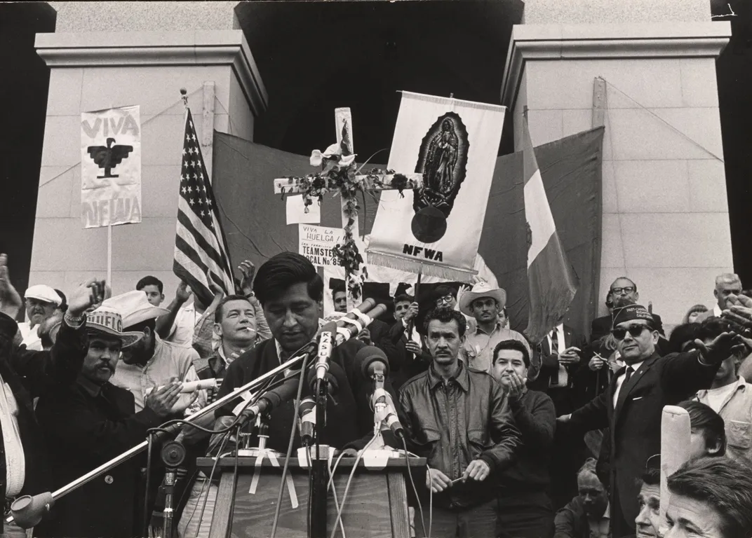 César Chávez, 3/17/66, Ernest Lowe