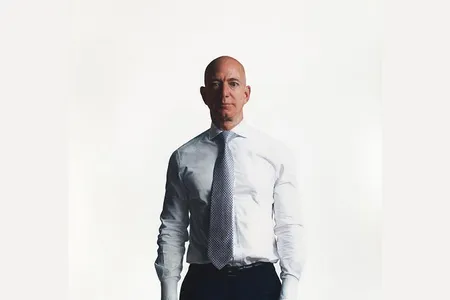 Robert McCurdy, Untitled, Jeffrey P. Bezos, 2019, oil on canvas