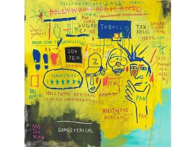 Jean-Michel Basquiat, Hollywood Africans, 1983