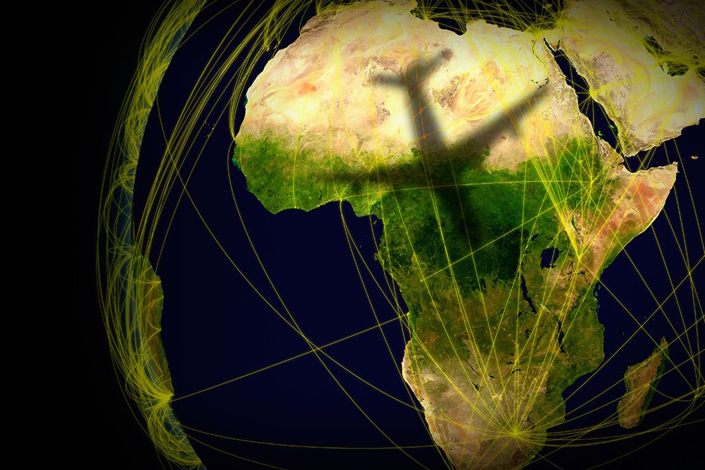 Missing Jet Airliner Africa