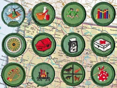 The Girl Scouts' newest badges celebrate art in the outdoors. 