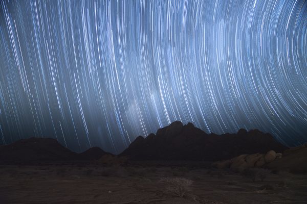 Star Trails Over Spitzkoppe thumbnail