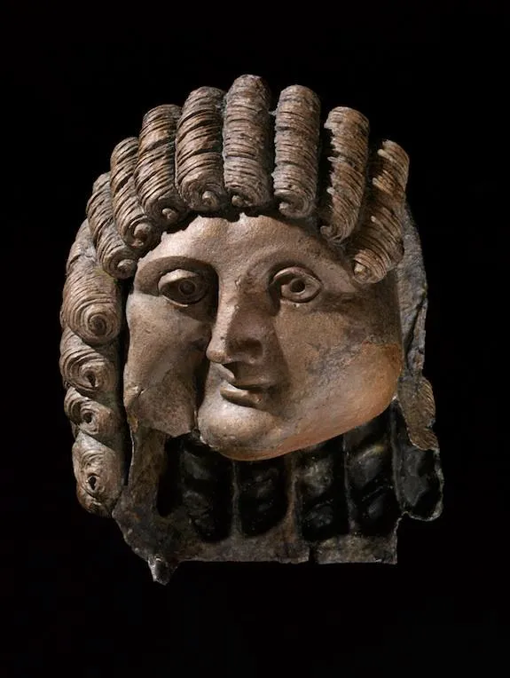 bronze head