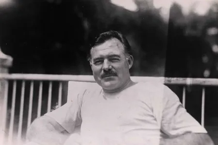 Hemingway in Cuba.