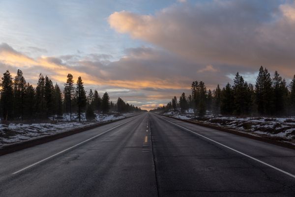 A peaceful winter morning in central Oregon's rural interior thumbnail