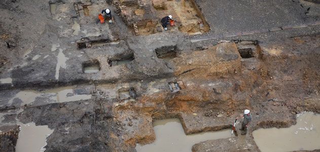 Excavation site