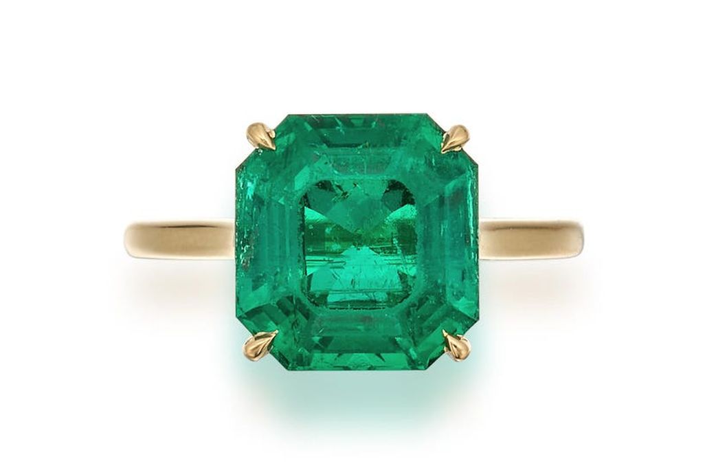 Emerald discovered on the Atocha, a Spanish vessel that sunk in 1622