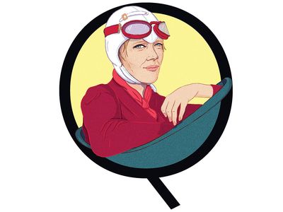 Amelia Earhart mounted publicity stunts to earn money for her flights. 