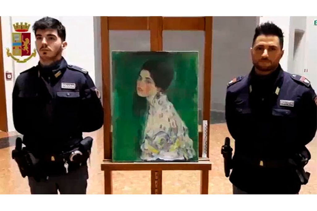 Gustav Klimt stolen painting found