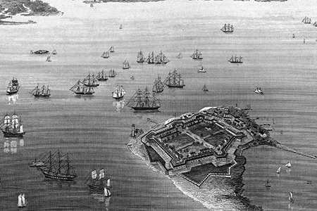 During the Civil War, Fort Monroe served as the key staging ground for Northern campaigns against Norfolk, the Outer Banks of North Carolina and the Southern capital of Richmond.