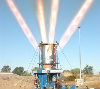 NASA tests a key element of its next moon launcher.