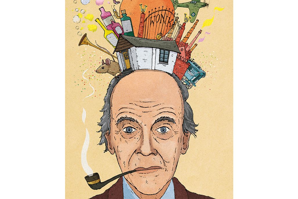 Roald Dahl illustration