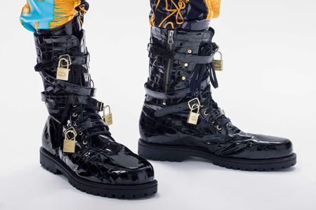 Jeremy Scott (United States, born 1975) for Adidas, Boots, Spring/Summer 2013.