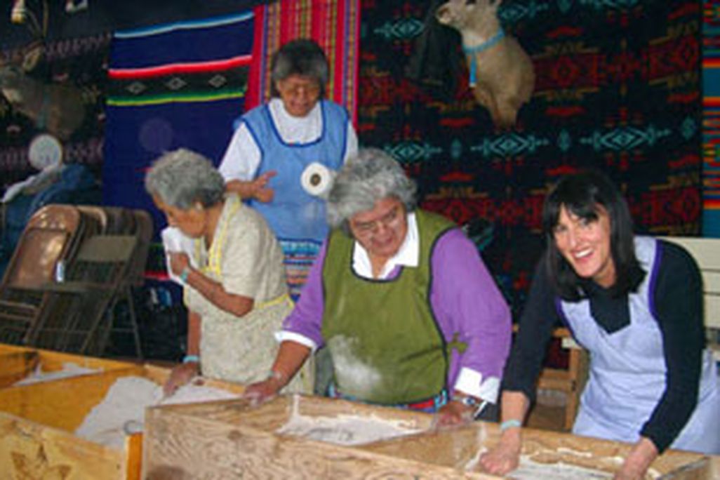 corn-grinding ceremony