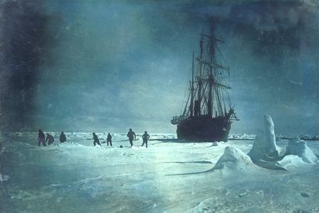 Crew members of the Endurance&nbsp;enjoy a quick game of soccer while on a three-year Imperial Trans-Antarctica Expedition in 1915.&nbsp;The&nbsp;144-foot ship&nbsp;sank in the Anarctic Ocean that same year.