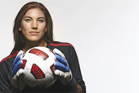 There are few soccer players better suited to play goalie than the perfectly named Hope Solo. A self-described loner, she is the best player on the U.S. women's soccer team, and its most outspoken.