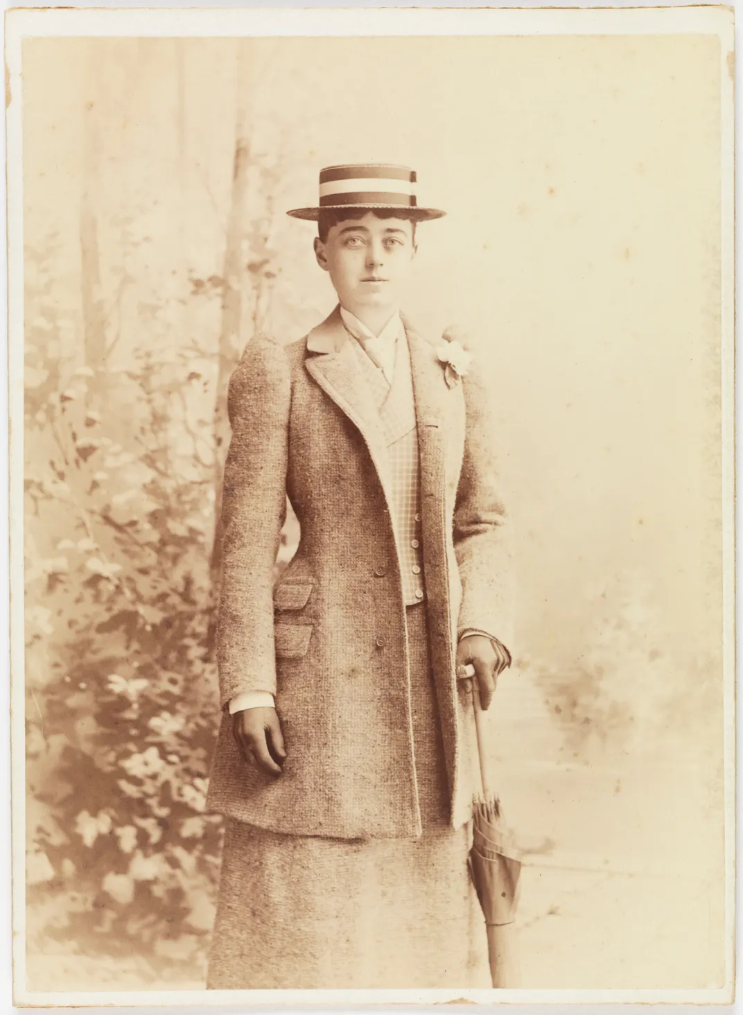 Sarah Cooper Hewitt, ca. 1890-92, collection of Edward Parmee
