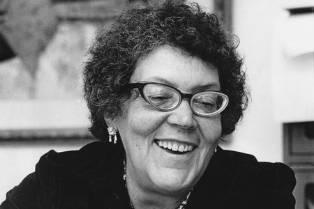 Sculptor-printmaker Elizabeth Catlett, photographed at Howard University in Washington, D.C. in 1977.&nbsp;

&nbsp;