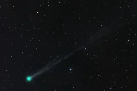Comet C/2025 F2 (SWAN) captured from California.&nbsp;
