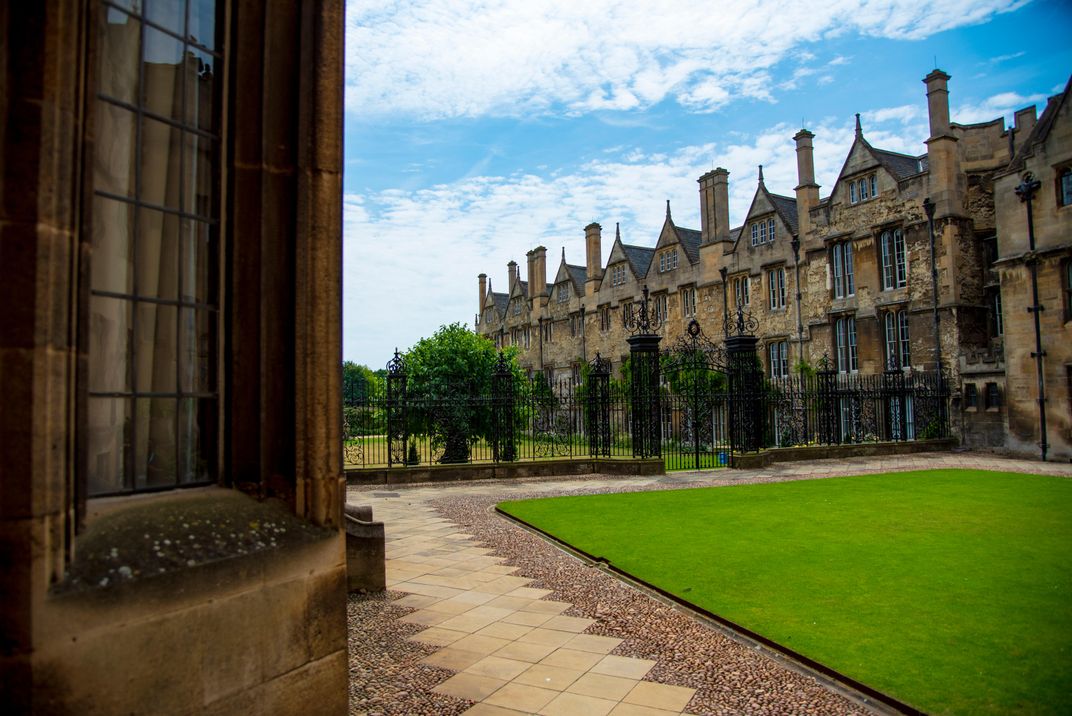 The quadrangle at Merton College. Credit: Wade Jennings