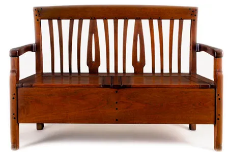 Charles and Henry Greene furniture now on display at the Renwick Gallery.