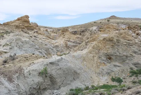 The fossil-rich landscape of Wyoming's Bighorn Basin
