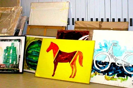 Filing cabinets full of fakes at the Museum of Fakes