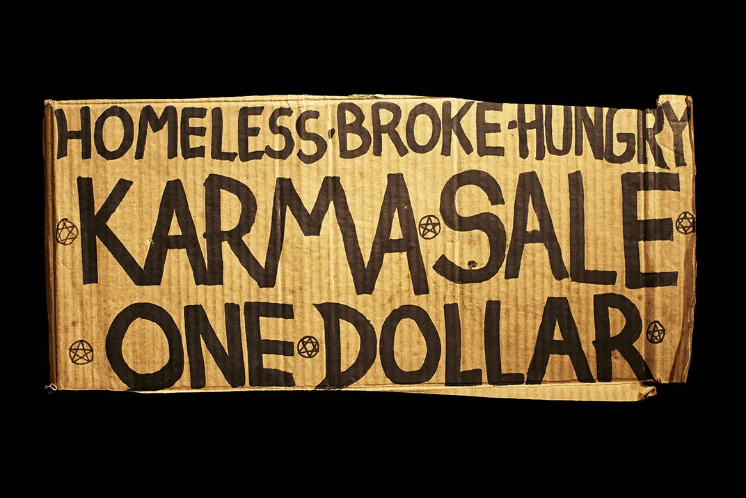 Homeless Signs Serious