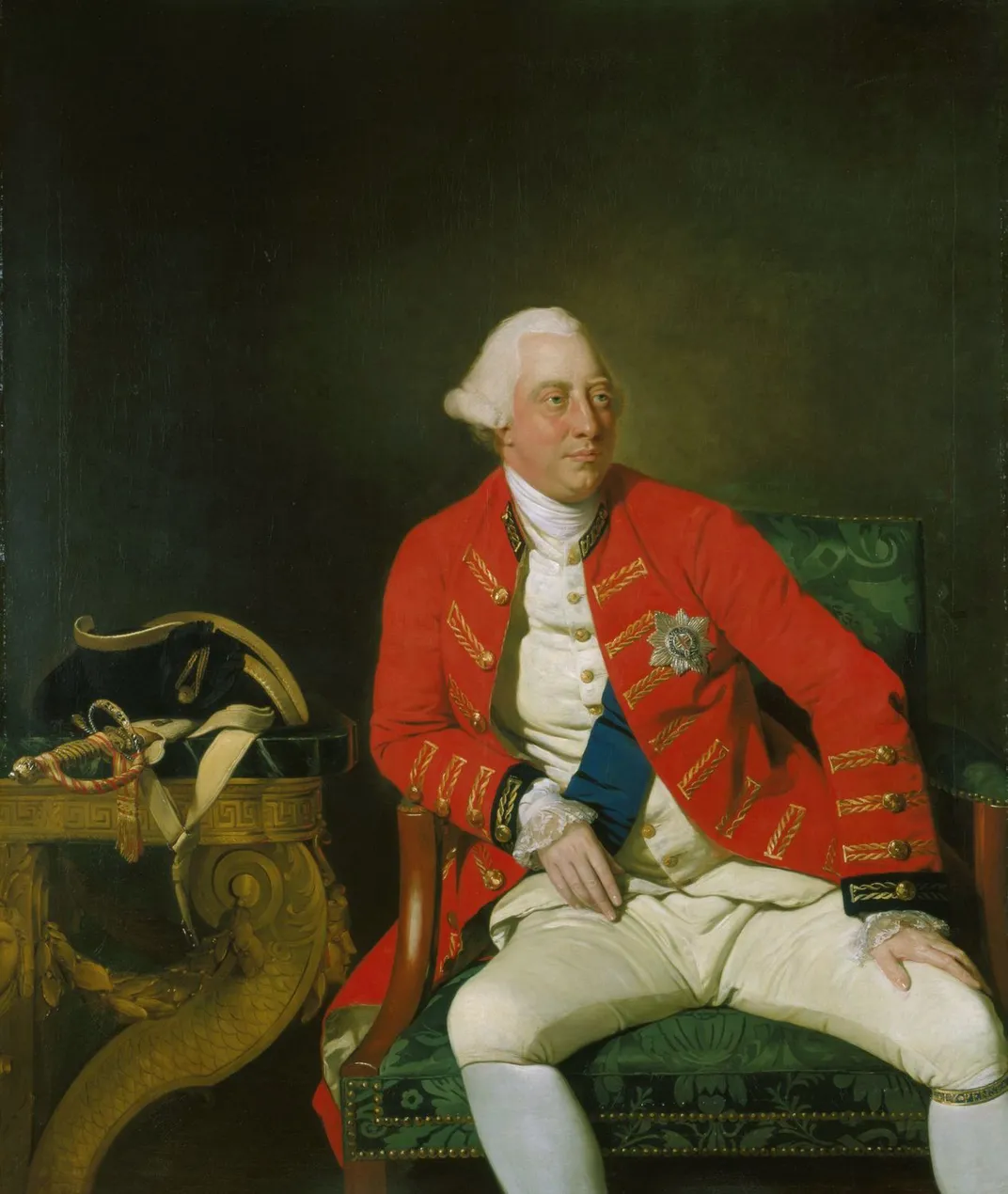 A 1771 portrait of George III