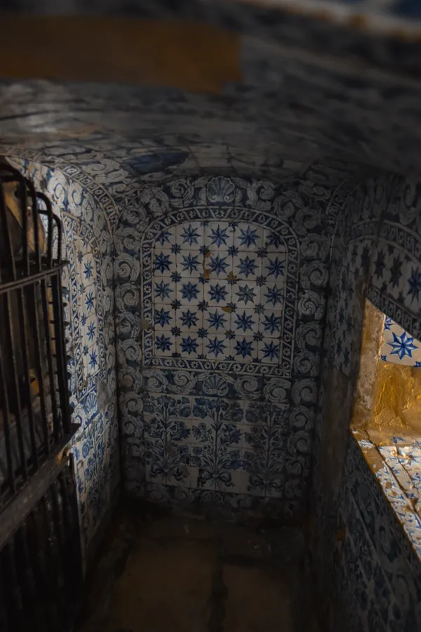 Chapel in the cliffs of the sea in Nazareth thumbnail