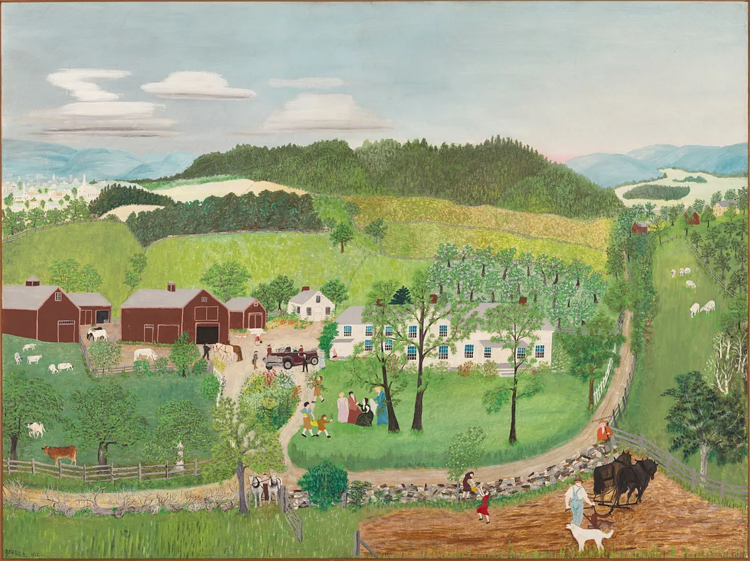 Grandma Moses Goes to the Big City