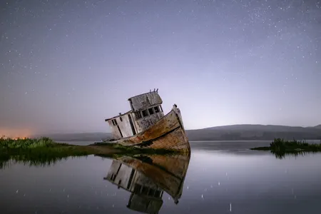 The S.S. Point Reyes has become a popular tourist destination and photoshoot spot.