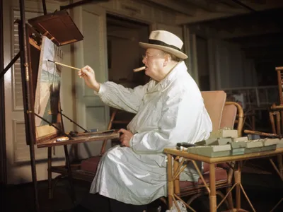 A Monet Masterpiece That Hung in Churchill's Home Is Now Free of Grime From Cigar Smoke image