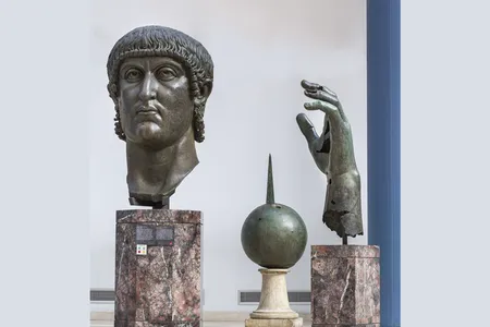 Curators reattached the sculpture's missing digit using a "non-invasive, reversible and invisible system." 