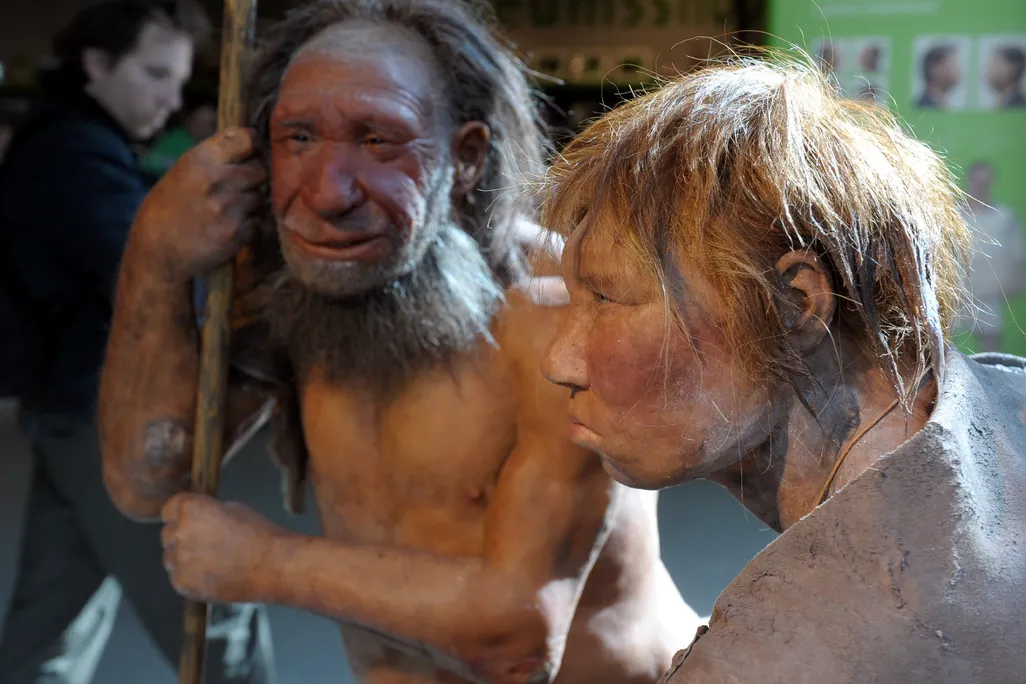 Neanderthal Couple