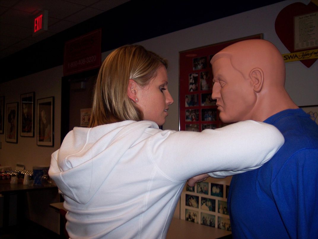 self-defense training flight attendants