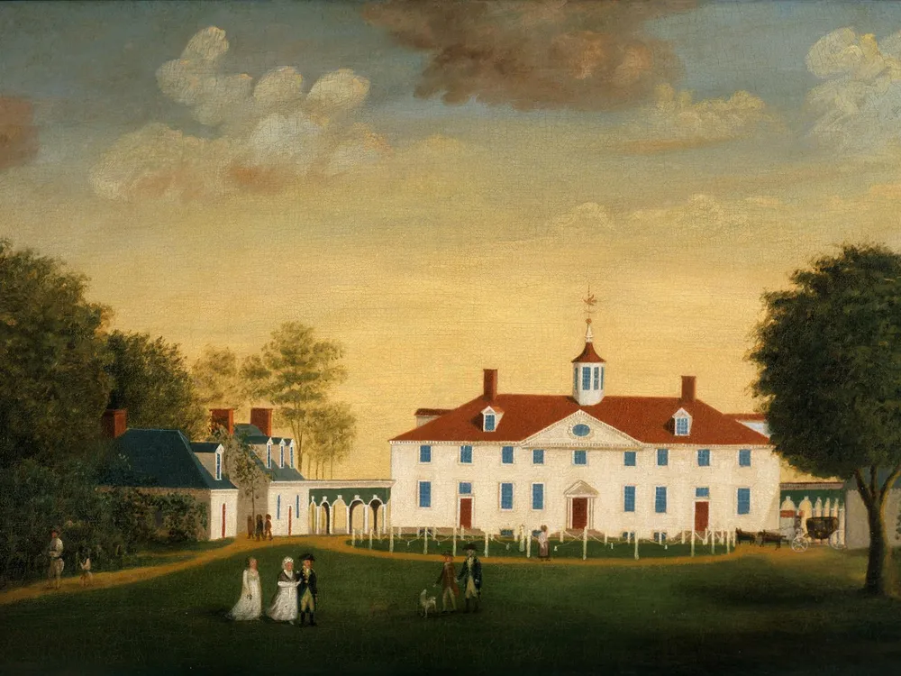 The West Front of Mount Vernon