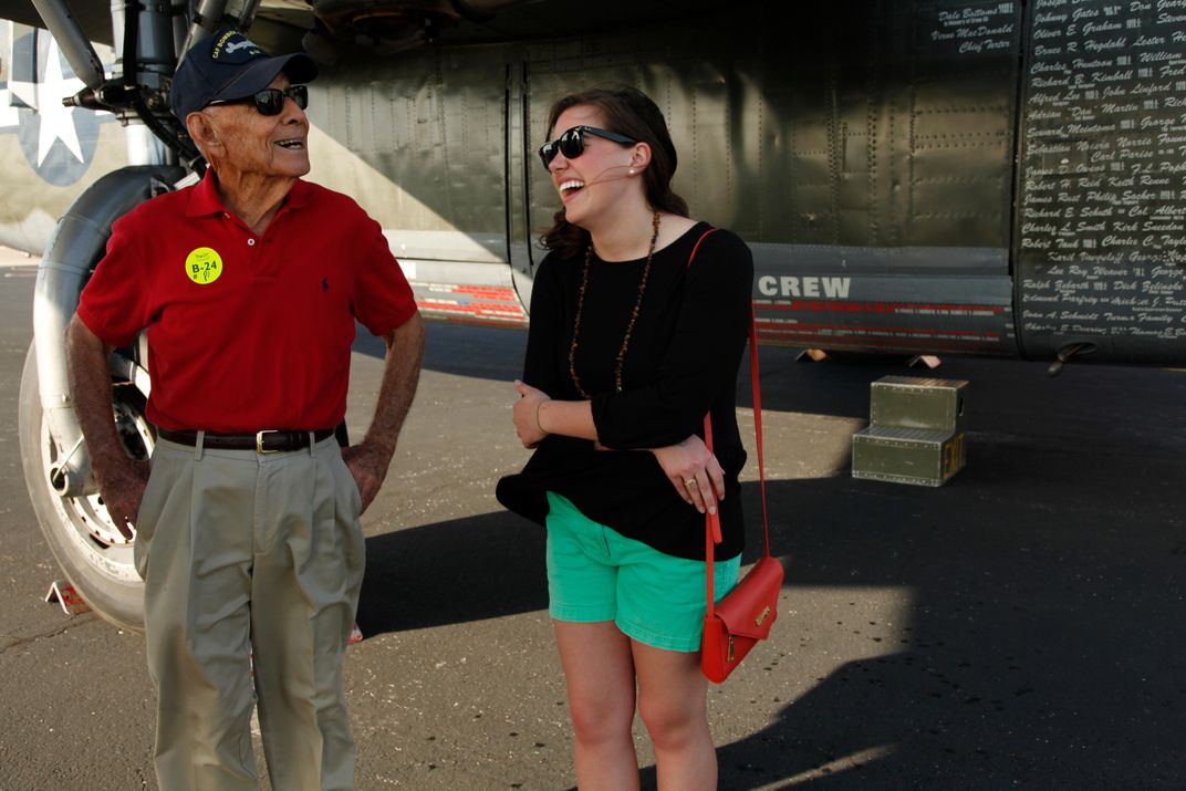 Hugh Kelley (with granddaughter Gretchen)