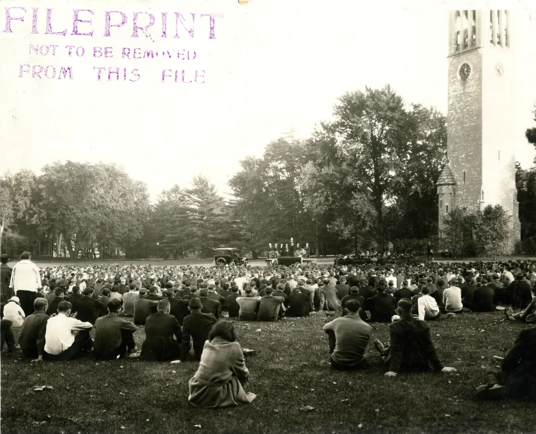 Jack Trice's funeral