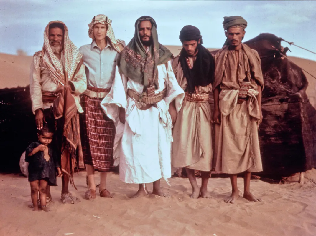 Phillips and sheikh of al-Barhi tribe