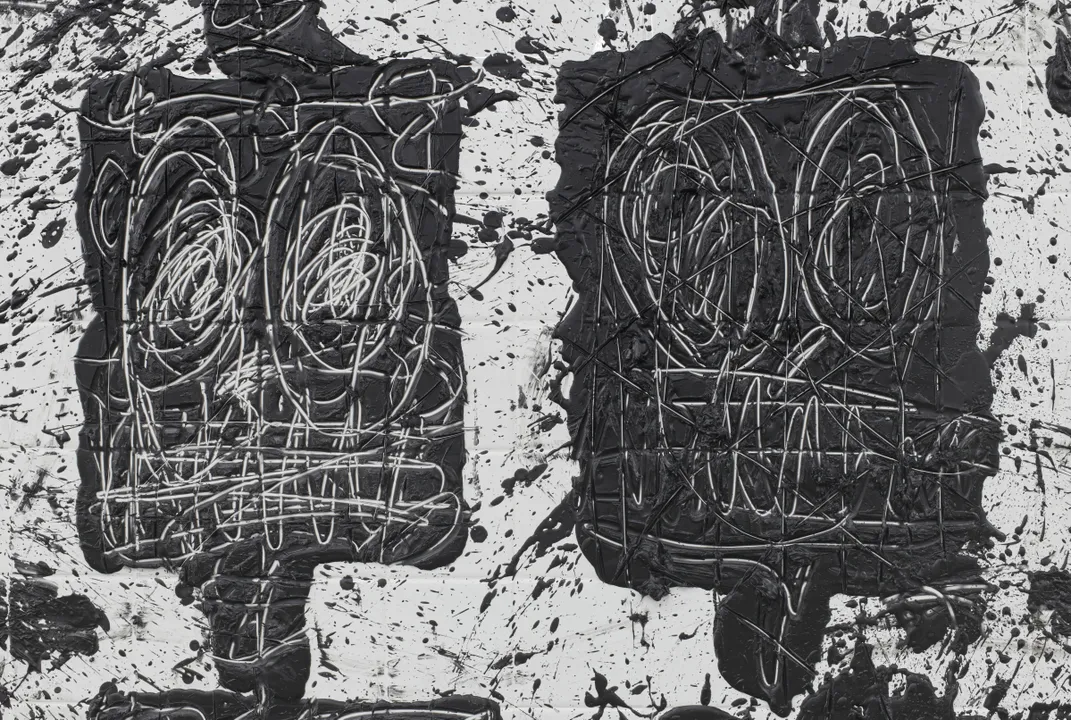 Untitled Anxious Audience, Rashid Johnson,  2019