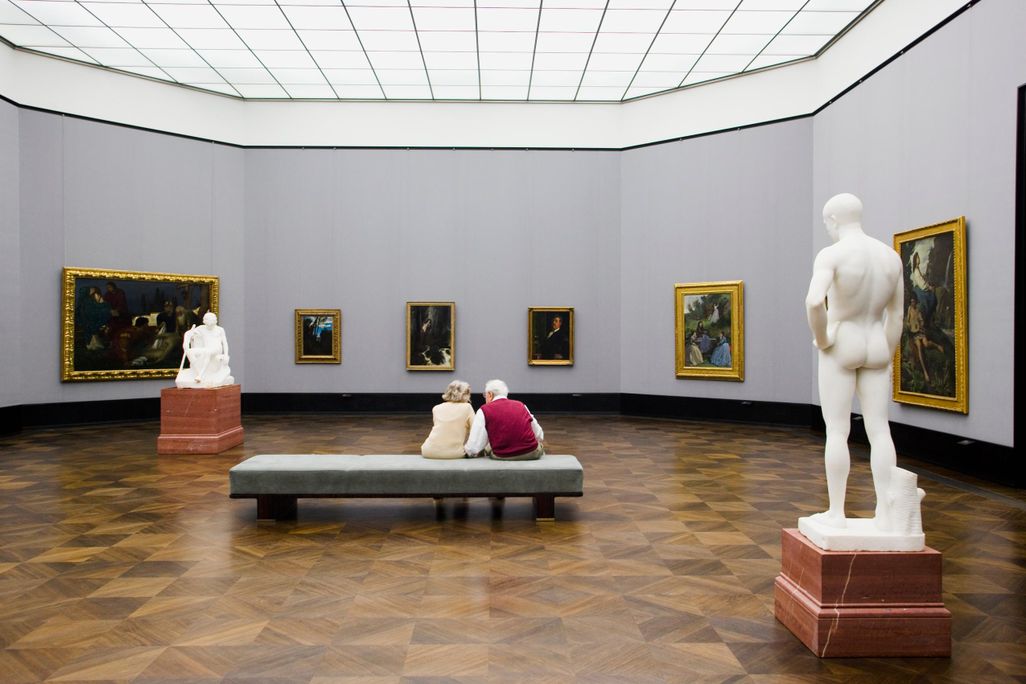 People at Museum