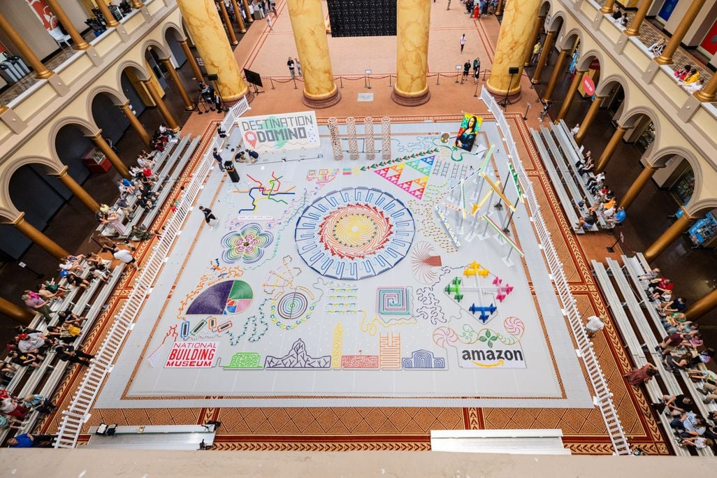 View of the full installation