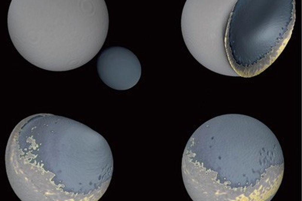 Did two sub-moons collide to form our Moon?